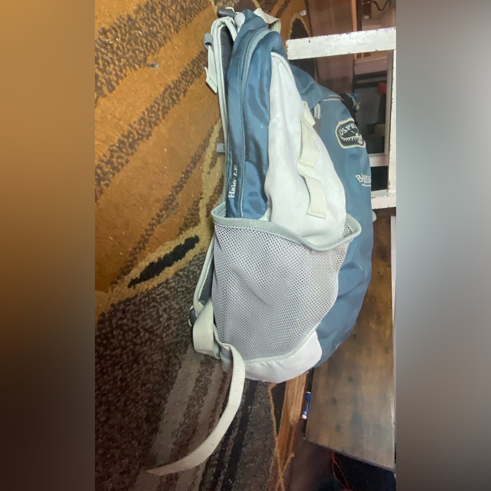 Osprey Backwoods Halo LE Gray and Blue Backpack